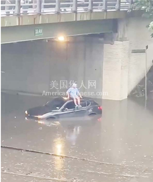 NY皇后区不要出门！紧急状态，暴雨重创纽约，交通瘫痪