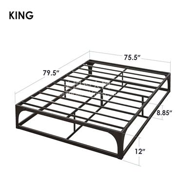 LA钻石吧9成新 King 床盒,床架 $40转让