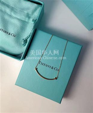 阿罕布拉Tiffany 笑脸小号项链 500刀起